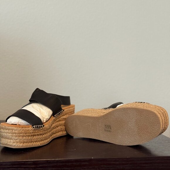 ! NWT Rag & Bone Black August Platform Sandal ! - Picture 4 of 7